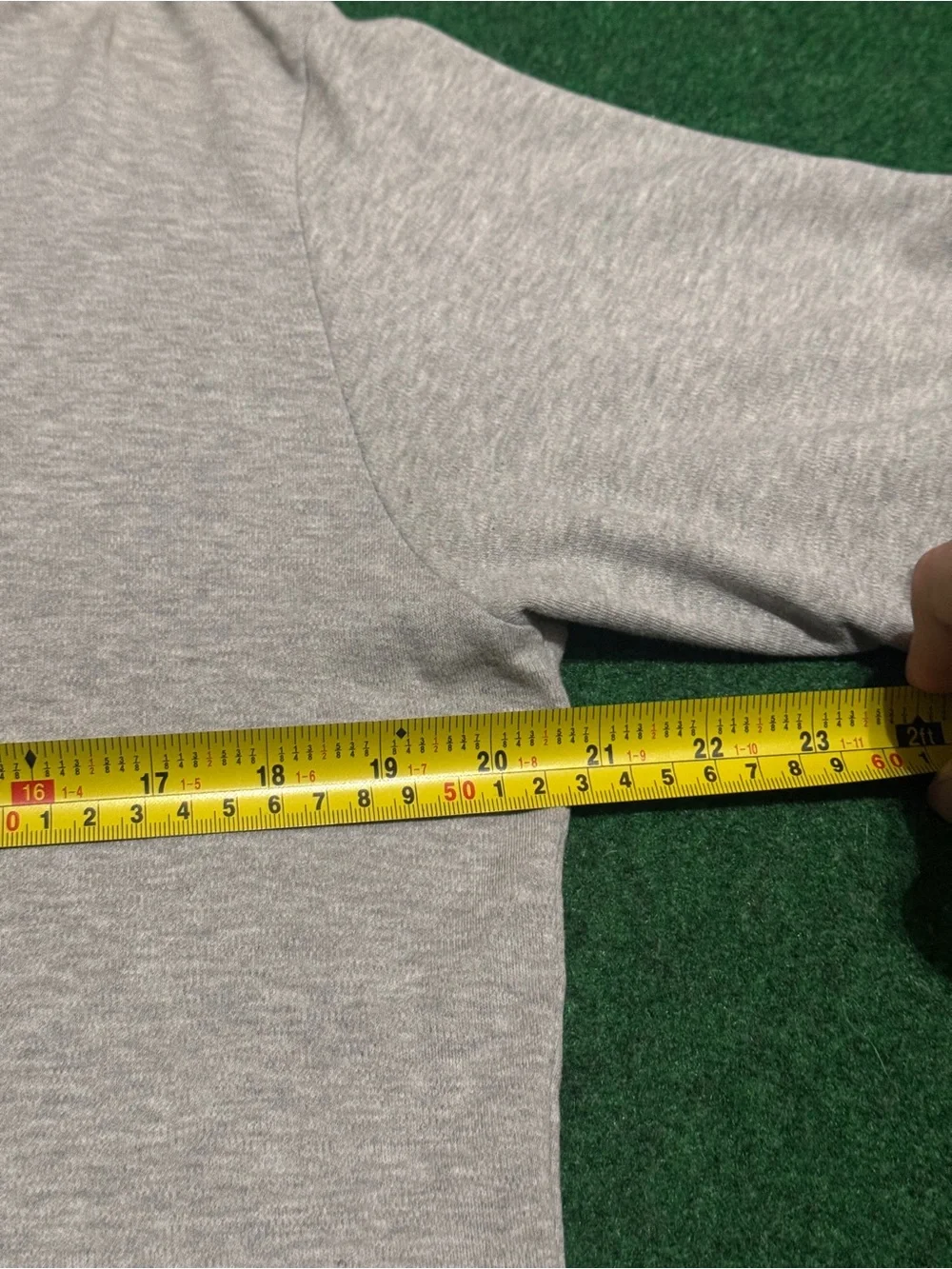 Polo Ralph Lauren Vintage Polo Small Oversized Gray USA Made 90s 21x26